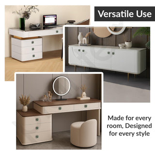 Plantex Knobs for Drawers/Drawer Knobs for Cabinets/Pull-Push Knobs for Kitchen/Bedroom Drawer - Pack of 3 (SH-434, DC-Black & Green)