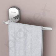 Plantex Napkin Holder for Bathroom/Stainless Steel Towel Ring/Towel Hanger/Bathroom Accessories - Pack of 1 (Chrome)
