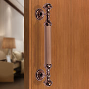 Plantex Heavy Duty 15-inches Main Door Handle/Door Handle for Main Door/Pull Push Door Handle for Glass Door - Pack of 1 (320-PVD Rose Gold Finish) - 3 Years Warranty