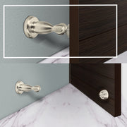 Plantex Magnetic Door Stopper for Home - 4 Inch Silver Matt Door Holder for Main Door