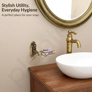 Plantex Antique Soap Holder/Soap Stand/Soap Dish/Bathroom Soap Holder/Soap Case Aluminum - Bathroom Accessories
