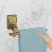 Plantex 304 Grade Stainless Steel Napkin Holder/Towel Holder/Towel Hanger for Kitchen/Towel Ring/Bathroom Accessories - Darcy (Antique)