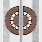 Plantex Door Handle/8 Inch Main Door Handle/Door Handle for Home/Pull-Push Door Handle/Door Accessories - Pack of 1 (Rose Gold, Satin Black)