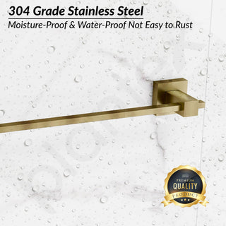 Plantex 304 Grade Stainless Steel 24 inchTowel Hanger for Bathroom/Single Towel Rod/Towel Bar/Towel Holder/Stand/Bathroom Accessories - Splash (Antique)