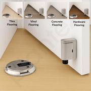 Plantex Door Stopper for Home/Floor Mounted Door Stopper/Door Holder/Door Stoppers for Hotel/Office -Pack of 1 (Satin)