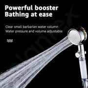 Plantex High-Pressure Rain Shower/360° Rotatable Hand Shower for Bathroom