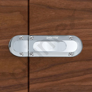 Plantex Door Latch Lock/Baby Latch for Bathroom/Door Latches for Home/Bedroom/Office/Door Chitkani - Pack of 1 (Chrome)