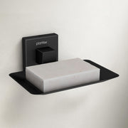 Plantex Soap Holder for Bathroom/Stainless Steel Soap Stand/Soap Case/Soap Dish/Bathroom Accessories - Aqua (Black)