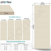 Plantex WPC Doors for Home (30 mm - Thickness)/Waterproof Bathroom Door/2.5x7 Feet Wooden Finished Door for Office/Balcony/Kitchen, Density-550 (30x84 inch)