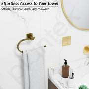 Plantex 304 Grade Stainless Steel Napkin Holder for Wash Basin/Hand Towel Holder for Kitchen/Napkin Hanger/Bathroom Accessories - Splash (Antique)