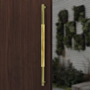Plantex Heavy Duty Door Handle/Door & Home Decor/36 inch Main Door Handle/Door Pull-Push Handle - Pack of 1 (Brass Antique & Gold)