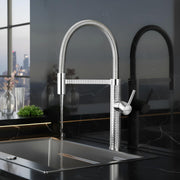 Plantex Brass Sink Tap | Pull Down Faucet for Kitchen Sink with 360Ãƒâ€šÃ‚Â° Swivel Spout Mixer tap | Single Lever Sink Mixer Tap for Kitchen Sink-(8982-Chrome)