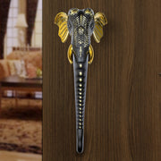 Plantex Heavy Duty Elephant Shape Handle for Main Door/Pull Push 11-Inches Main Door Handle for Home Decor/3 Years Warranty Pack of 1 (Brass Antique Finish)