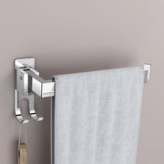 Plantex Stainless Steel Folding Towel Ring for Wash Basin/Towel Hanger for Washbasin/Towel Holder/Bathroom Accessories (Chrome)