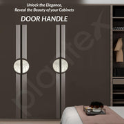 Plantex Door Handle/8 Inch Main Door Handle/Door Handle for Home/Pull-Push Door Handle/Door Accessories - Pack of 1 (Satin White)