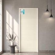 Plantex WPC Doors for Home (25 mm - Thickness)/Waterproof Bathroom Door/2.25x6.5 Feet Wooden Finished Door for Office/Balcony/Kitchen, Density-550 (27x78 inch)