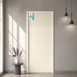 Plantex WPC Doors for Home (30 mm - Thickness)/Waterproof Bathroom Door/2.25x6.5 Feet Wooden Finished Door for Office/Balcony/Kitchen, Density-550 (27x78 inch)