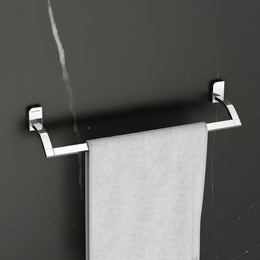 Plantex 304 Grade Stainless Steel Towel Rod for Bathroom/Towel Bar/24 Inch Towel Hanger/Towel Holder/Bathroom Accessories - Pack of 1 (1901, Chrome)