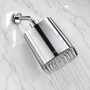 Plantex ABS Square Head Shower/4 Inch Overhead Rain Shower for Home/Hotel/Adjustable Shower Head for Bathroom - Pack of 1 (Chrome, 9011)