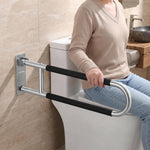 Plantex 304 Grade Stainless Steel 24 Inch U-Shape Grab Bar for Bathroom
