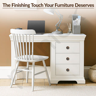 Plantex Knobs for Drawers/Drawer Knobs/Round Knob for Cabinets/Pull-Push Knob for Kitchen/Bedroom/Drawer - Pack of 3 (SH-433, Rose Gold & Grey)