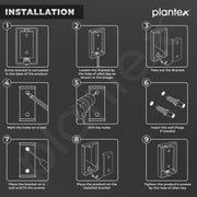 Plantex Dual Soap Holder for Bathroom/Pure Brass Double Soap Dish/soap Stand/Soap Bar/Soap Case/Bathroom Accessories - Pack of 1 (APS-DL-04, Chrome)