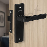 Plantex Heavy Duty Door Lock ÃƒÂ¢Ã¢â€šÂ¬Ã¢â‚¬Å“ Bathroom Door Lock/Mortise 8inch Keyless Plate Handle Set for Home/Bathroom/Store Room/Balcony/Office with Baby Latch (8126, DC-Black & Z-Black)