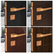 Plantex Door Lock for Main Door/Brass Handle with 3 Computerised Key/Mortise Lock for Bedroom/3 Years Warranty (7095, PVD Choco)