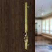Plantex Heavy Duty Main Door Handle/14 Inch Door Handle for Main Door/Pull-Push Door Handle for Wooden & Glass Door - Pack of 1 (S-110-Brass Antique) - 3 Years Warranty