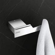 Plantex Robe Hook for Bathroom/304 Grade Stainless Steel Cloth Hanging Hook/Bath Towel Hook/Bathroom Accessories - Pack of 1 (Tesla - 2705, Chrome)