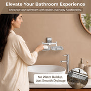 Plantex Stainless Steel 304 Grade Darcy Soap Holder for Bathroom/Soap Dish/Bathroom Soap Stand/Bathroom Accessories(Chrome) - Pack of 1