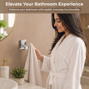 Plantex 304 Grade Stainless Steel Robe Hook/Cloth-Towel Hanger/Door Hanger Hook/Bathroom Accessories - Darcy (Chrome)