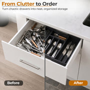 Plantex Expendable Cutlery Tray/Spoon Organiser for Kitchen Drawer