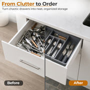 Plantex Expendable Cutlery Tray/Cutlery Organizer for Kitchen Drawer
