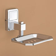 Plantex 304 Grade Stainless Steel Bathroom Accessories Set of 3 - Towel Hanger/Napking Holder/ Soap Holder for Bathroom - Darcy (Chrome)