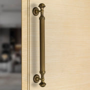 Plantex Heavy Duty Main Door Handle - 21.5 Inch Pull Push Handle for Wooden & Glass Doors, Pack of 1 (320 - Brass Antique Finish)