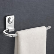 Plantex Metro Platinum Stainless Steel Hand Towel Ring/Napkin Hanger for Bathroom/Towel Holder for wash basin/Bathroom Accessories