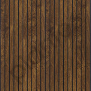 Plantex PVC Wall Panel/Louvers Panel for Wall/3d Wall Panel for Interior Wall DÃ©cor/Eco-Friendly Fluted Panel for Wall/- Pack of 10,Covers - 100 Sq. Ft (Walnut Brown-12 Inch x 10 Ft)