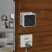 Plantex Heavy Duty Door Lock/Main Door Mortise Lock Handle/Handle Set for Home/Office/Door Accessories - (PT-011, Satin & Black)
