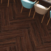 Plantex SPC Tiles for Floors/Interlocking Sound Insulated Floor Tiles/Click N Lock Wooden Flooring for Livingroom/Kitchen/Bedroom -30 Square Feet/10 Tiles,Route-DIY Installation(Water&Fire Resistant)