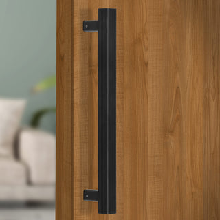 Plantex Heavy Duty Door Handle/Door & Home Decor/14-inches Main Door Handle/Door Pull Push Handle - Pack of 1 (236-Black Finish)