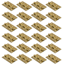 Plantex Heavy Duty Stainless Steel Door Butt Hinges 4 inch x 14 Gauge/1.8 mm Thickness Home/Office/Hotel for Main Door/Bedroom/Kitchen/Bathroom - Pack of 24 (Brass Antique)