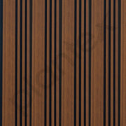 Plantex Wall Panels/Wooden Louvers Panel for Wall 8 Feet/Charcoal Panel for Interior Wall Decor/3D Wall Panel - Pack of 10 Covers - 32 Sq. Ft,, Size-5 Inch x 8 Feet (Wooden - Modern Strip)