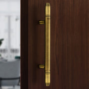 Plantex Heavy Duty Main Door Handle/14 Inch Door Handle for Main Door/Pull-Push Door Handle for Glass & Wooden Door - Pack of 1 (Brass Antique) - 3 Years Warranty