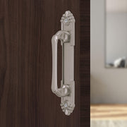 Plantex 8 Inch Heavy Duty Main Door Handle/Pull Push Handle for Main Door Home & Hotel/3 Years Warranty Pack of 1 (294, Satin Finish, Silver)