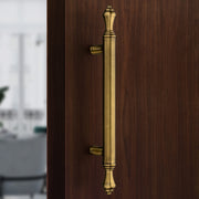Plantex Heavy Duty Main Door Handle/14 Inch Door Handle for Main Door/Pull-Push Handle - Pack of 1 (Brass Antique) - 3 Years Warranty