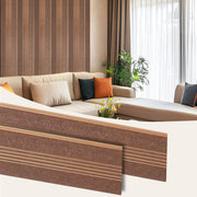 Plantex Louvers Panel for Wall/8 Feet Wall Panels/3D Charcoal Panel for Interior Walls DÃƒÆ’Ã‚Â©cor - Pack of 3 Covers - 24 Sq. Ft, Size-1 Feet x 8 Feet (YD-1210)