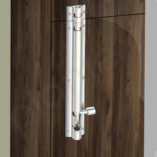 Plantex Heavy Duty 8-inch Joint-Less Tower Bolt for Wooden and PVC Doors for Home Main Door/Bathroom/Windows/Wardrobe - Pack of 8 (703, Silver & Chrome)