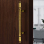 Plantex Heavy Duty Main Door Handle/14 Inch Door Handle for Main Door/Pull-Push Door Handle for Glass & Wooden Door - Pack of 1 (Brass Antique) - 3 Years Warranty