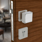 Plantex Heavy Duty Door Lock/Main Door Mortise Lock Handle/Handle Set for Home/Office/Door Accessories - (PT-011, Satin & Chrome)